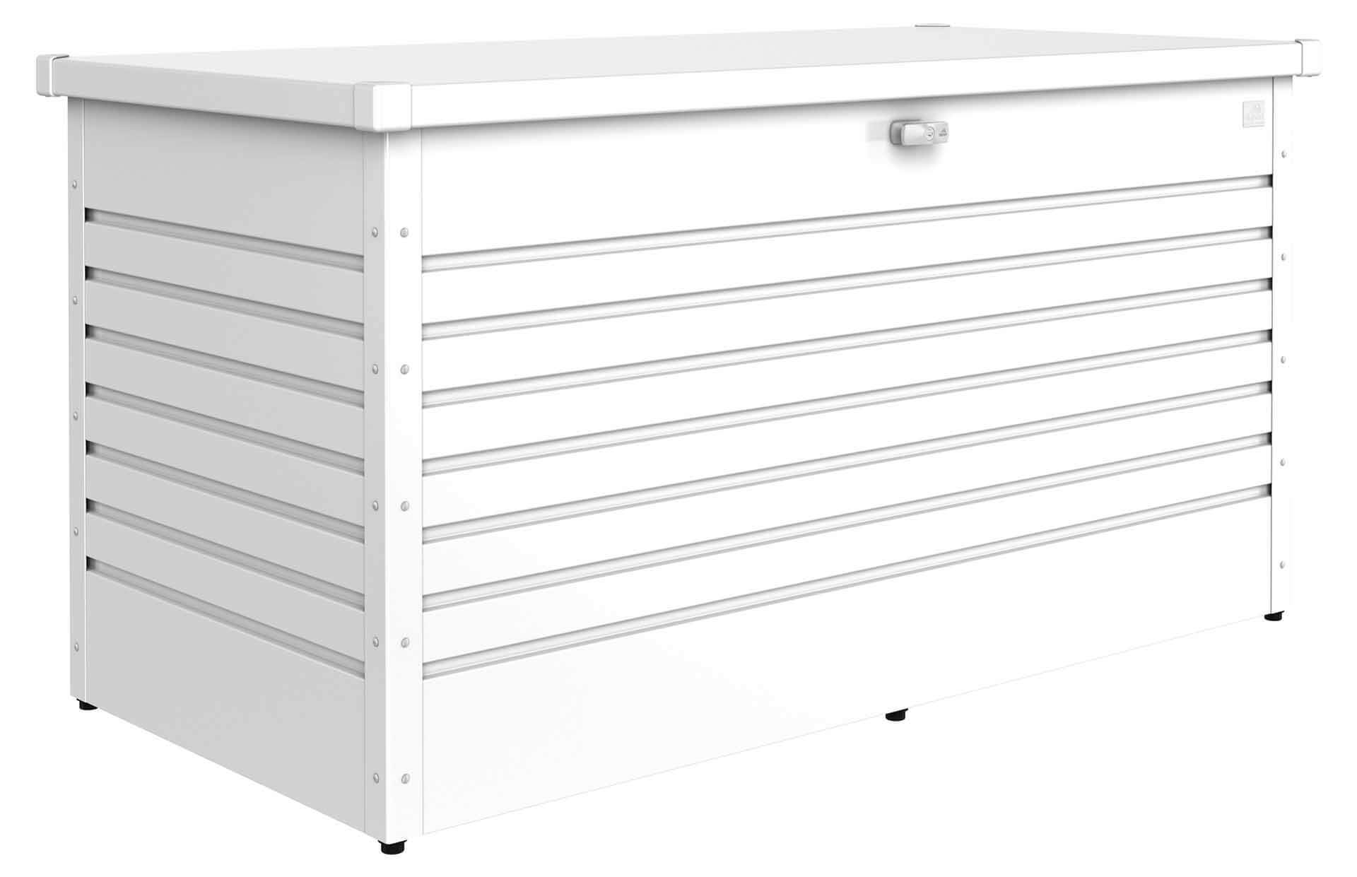 FREIZEITBOX 160HIGH Kissenbox 160x76x83cm, weiß, zerlegt