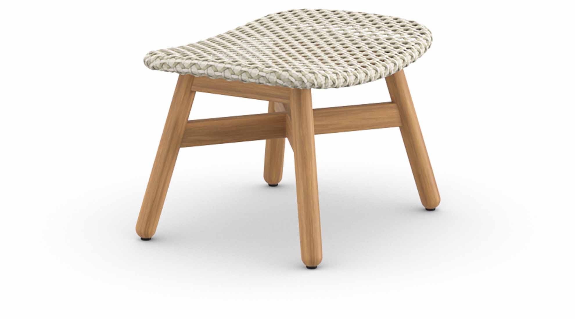 MBRACE Hocker Teak/sea salt