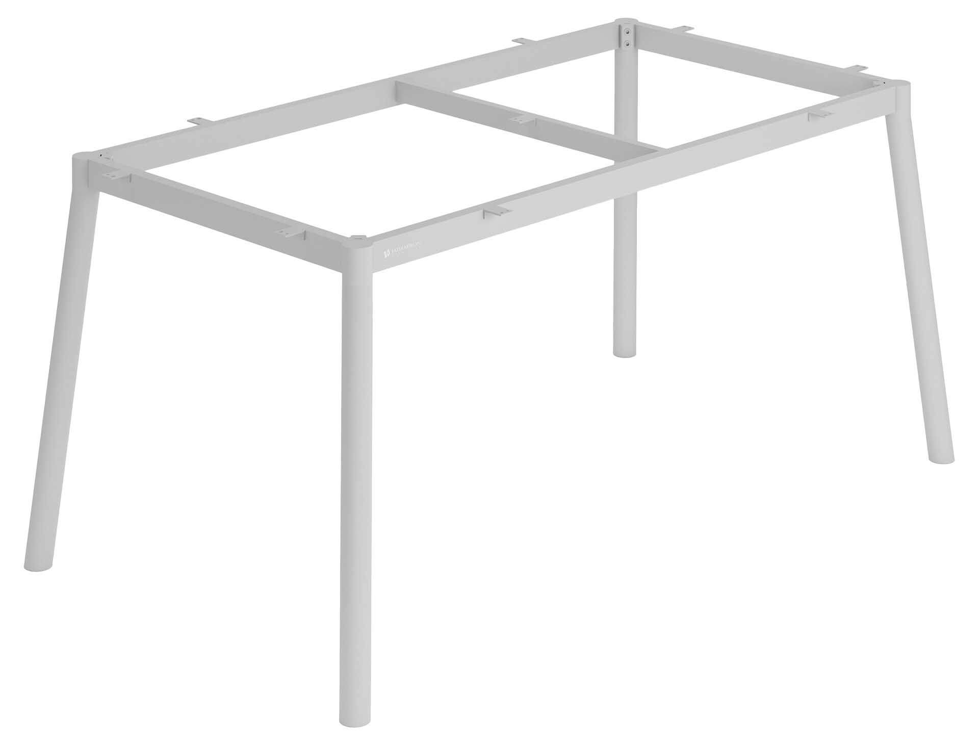 Durham Tischgestell 157x87cm, weiß