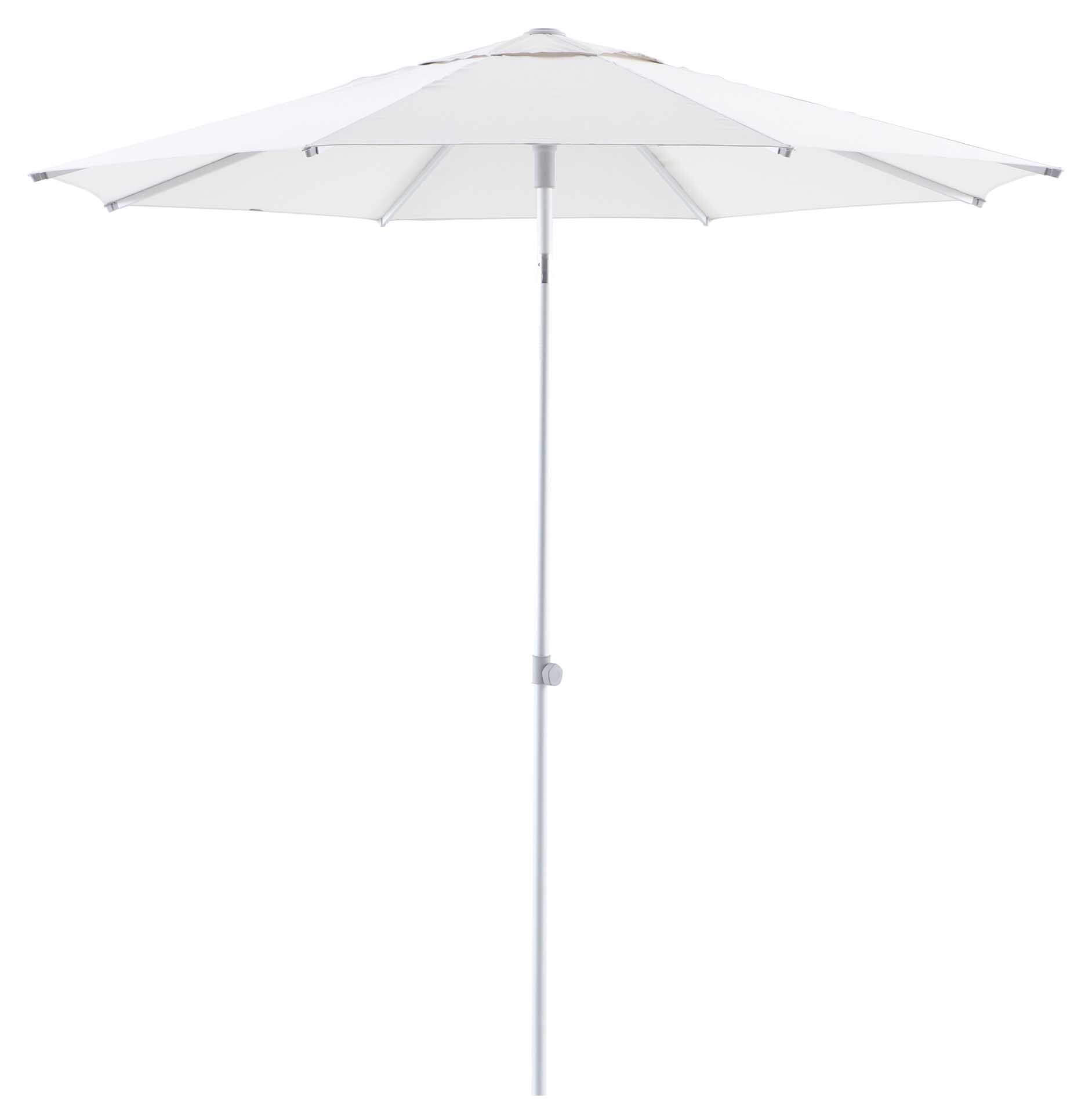 Solid Uno Select Sonnenschirm rund Ø 250cm, eloxiert/canvas