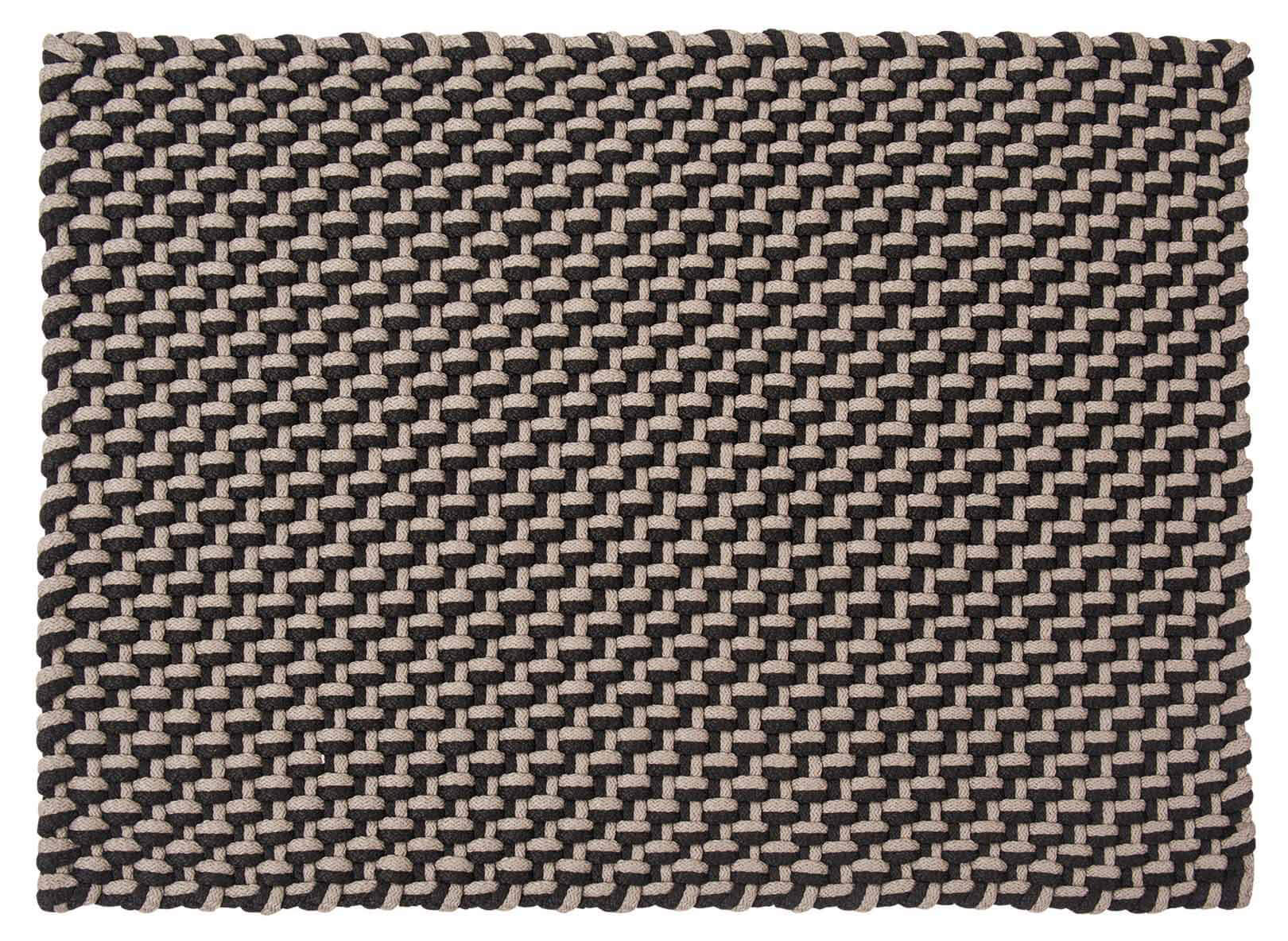 Pool in/outdoor Fußmatte 52x72cm, black-sand