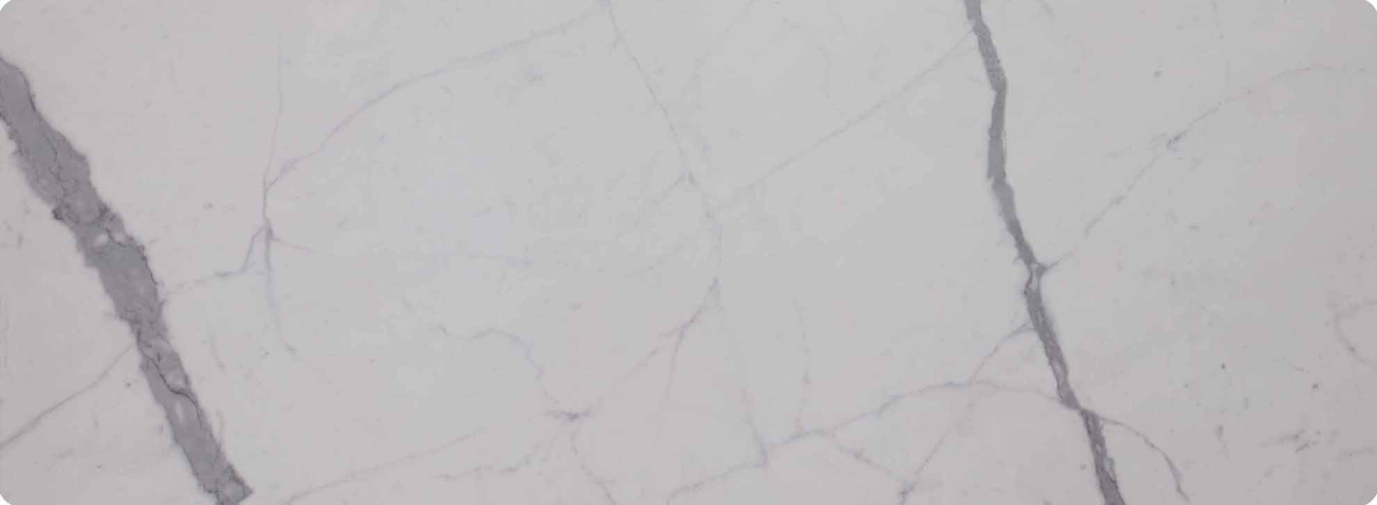 Tischplatte 300x105cm Ecken abgerundet (Radius R50), Keramik graduario (6mm + 1mm)