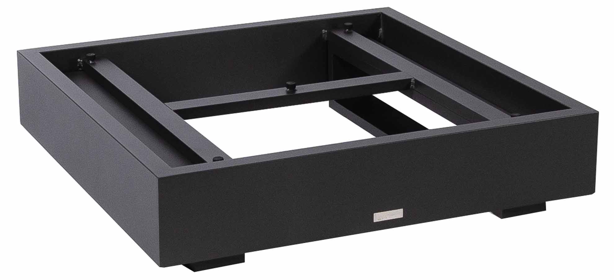 Bari Lounge Rahmen zu Kaffeetisch 90x90cm, eisengrau