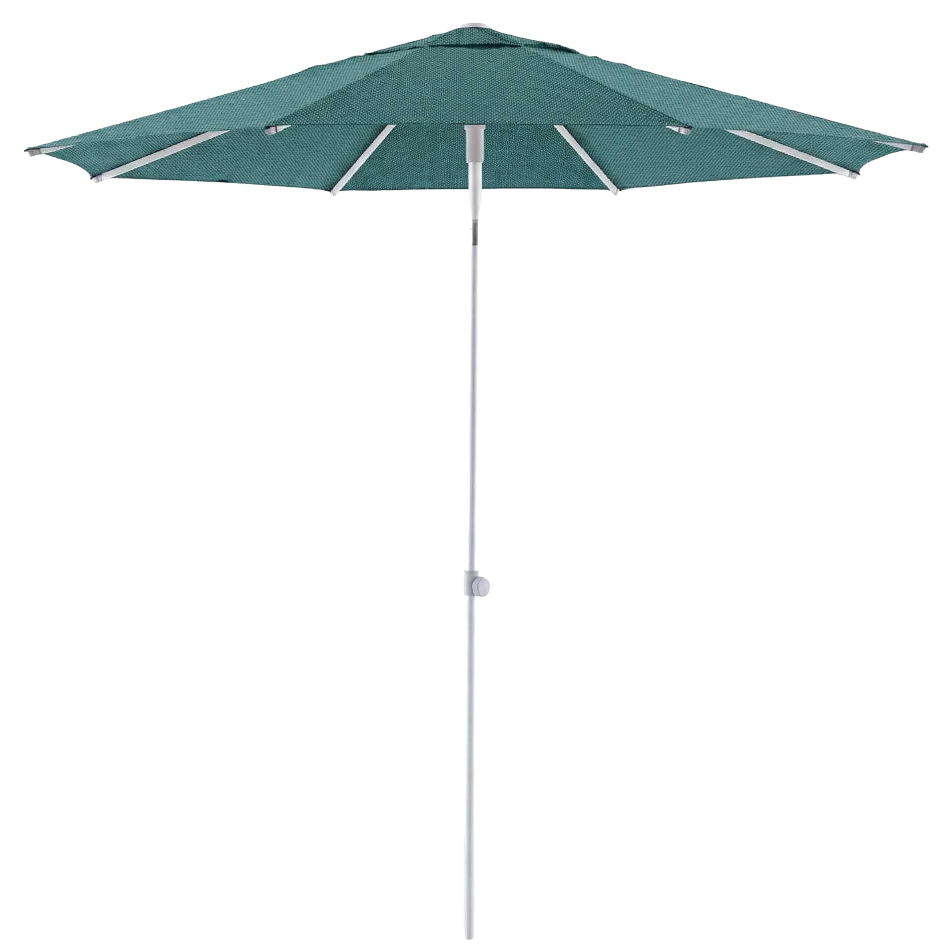 Solid Uno Pure Sonnenschirm rund Ø 250cm, eloxiert/Pure grün