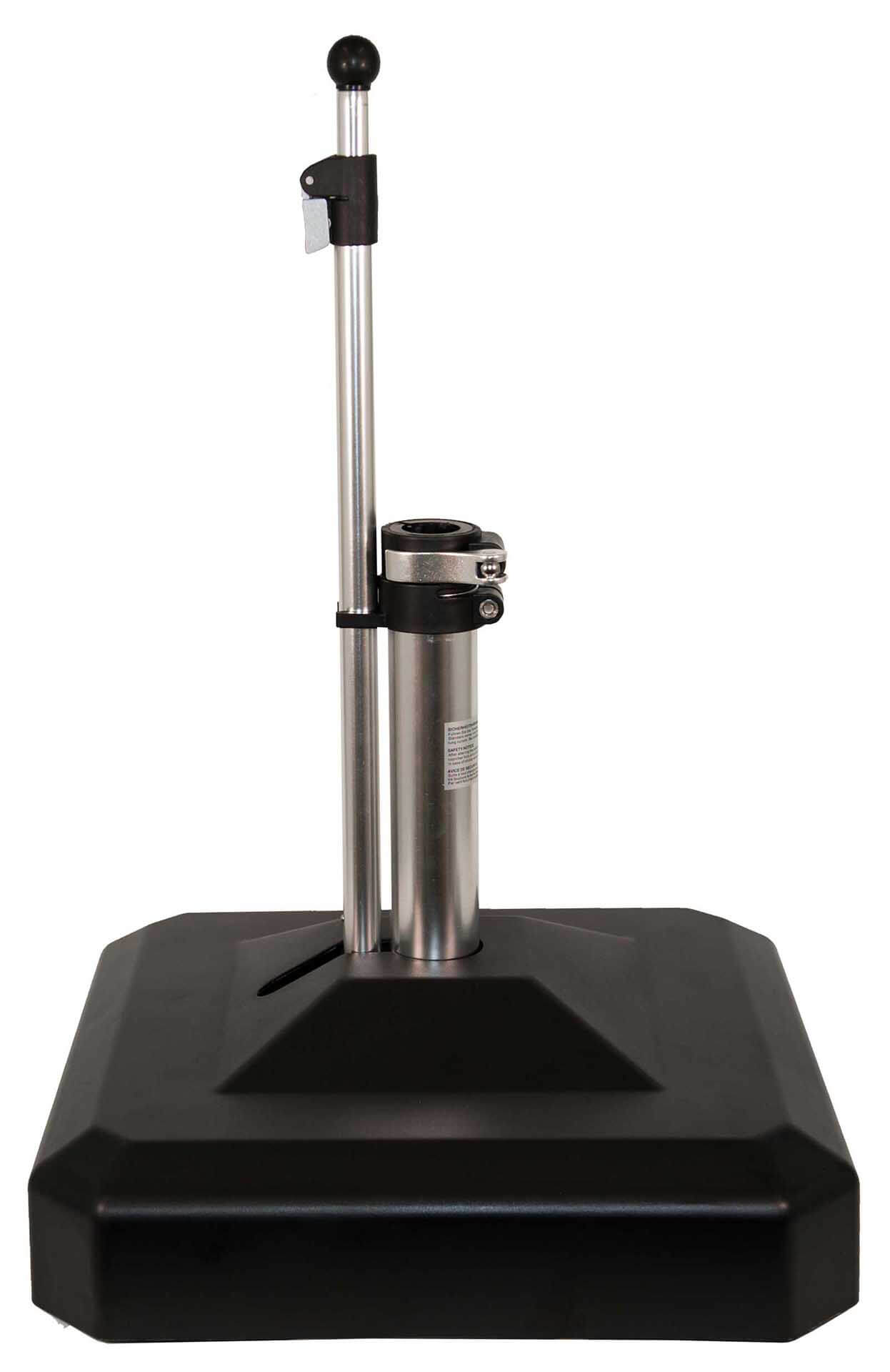 Rollensockel Liro Mini Plus 45kg, anthrazit, inkl Gewichteset