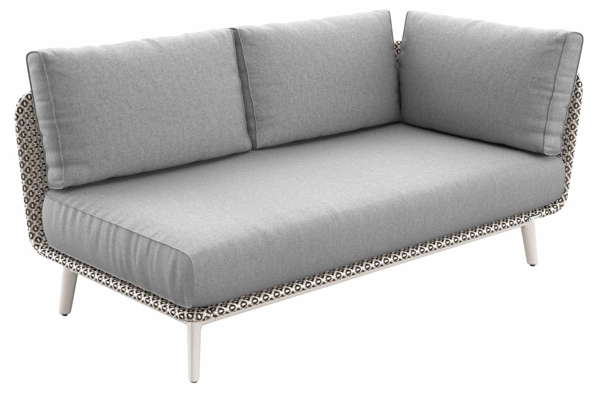 MBARQ Lounge Eckmodul links, lipari/pepper