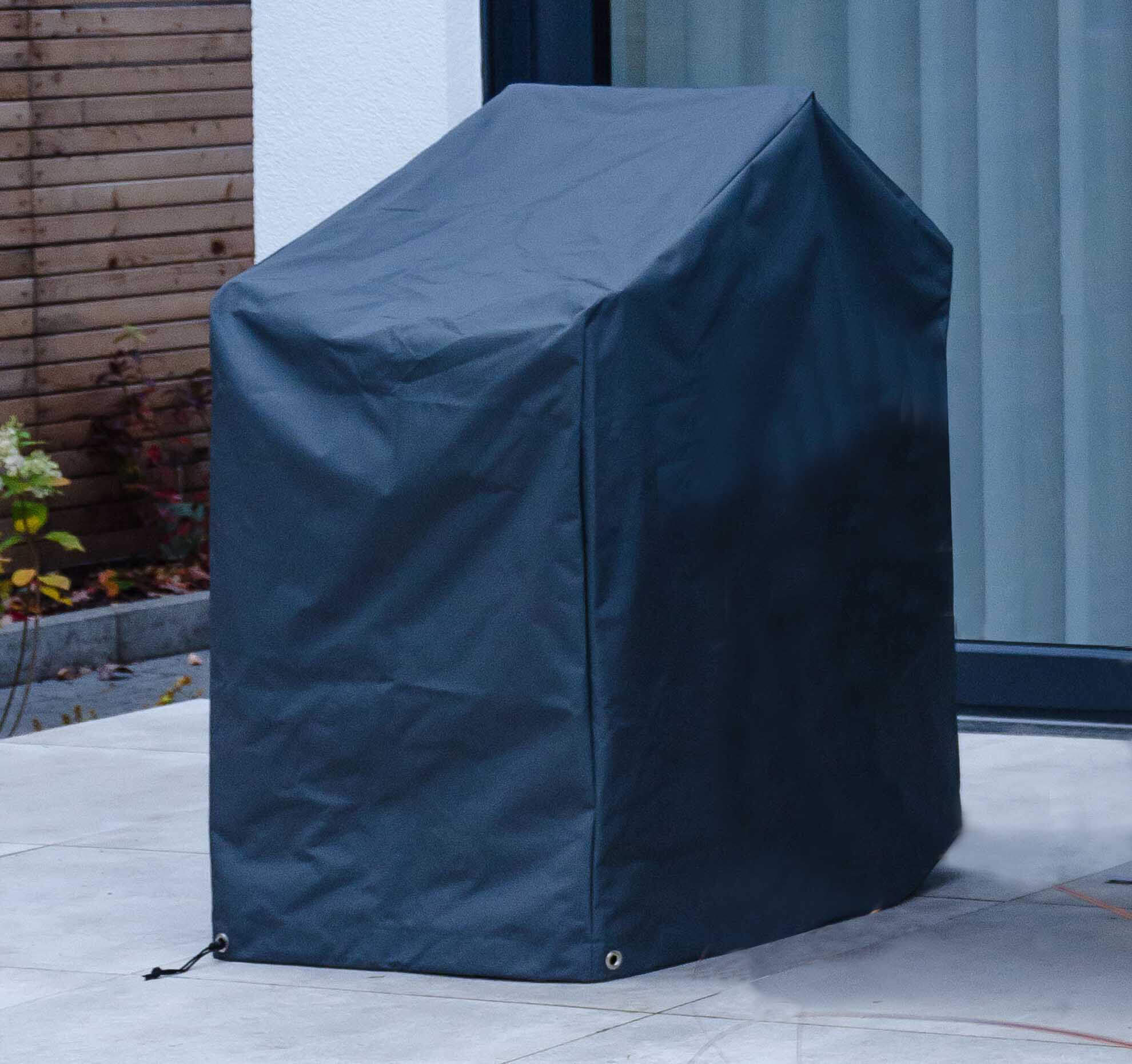 Schutzhülle Kapra Stapelsessel, Everlast Plus charcoal