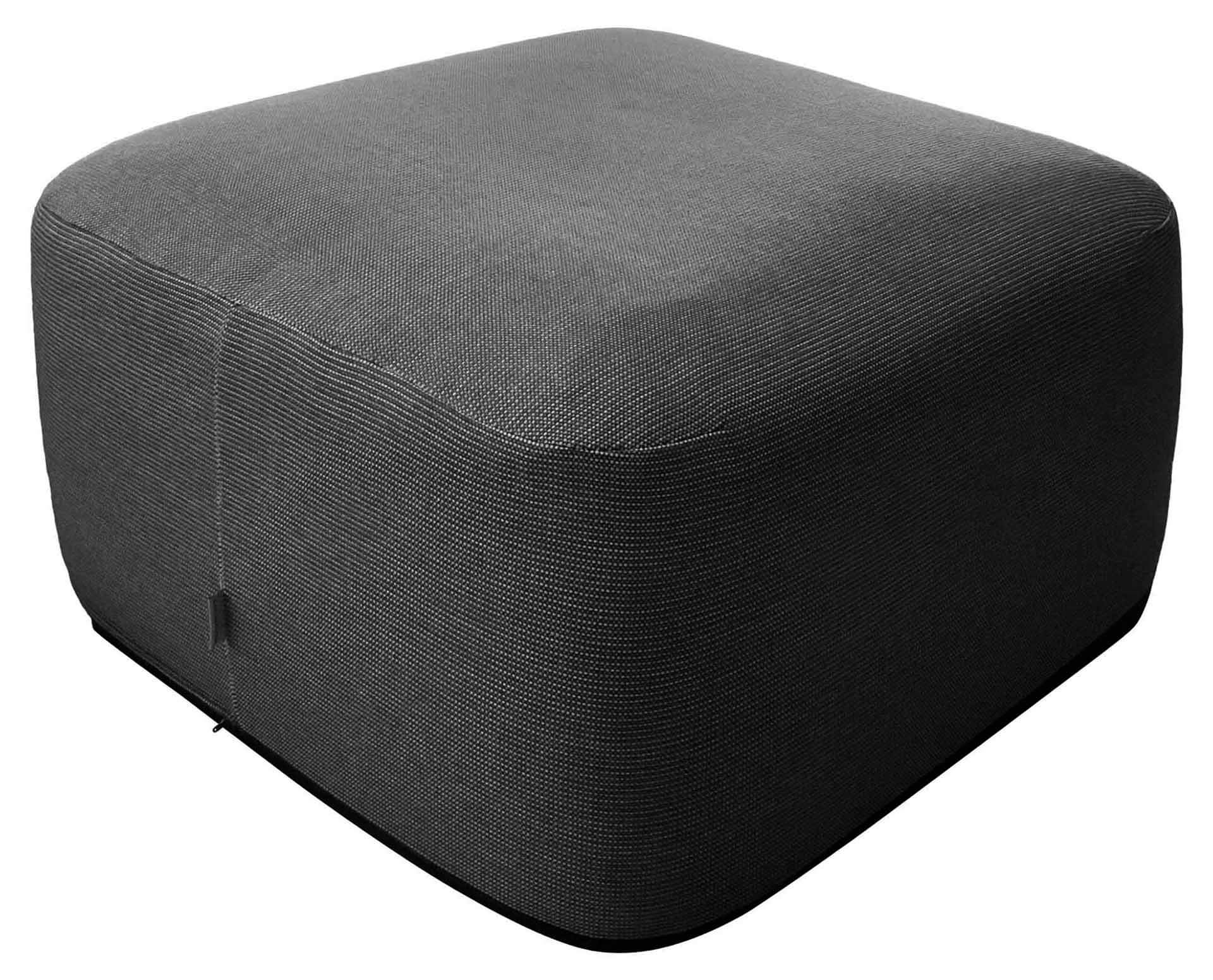 ED Durbuy Pouf, Sunbrella® lopi shadow