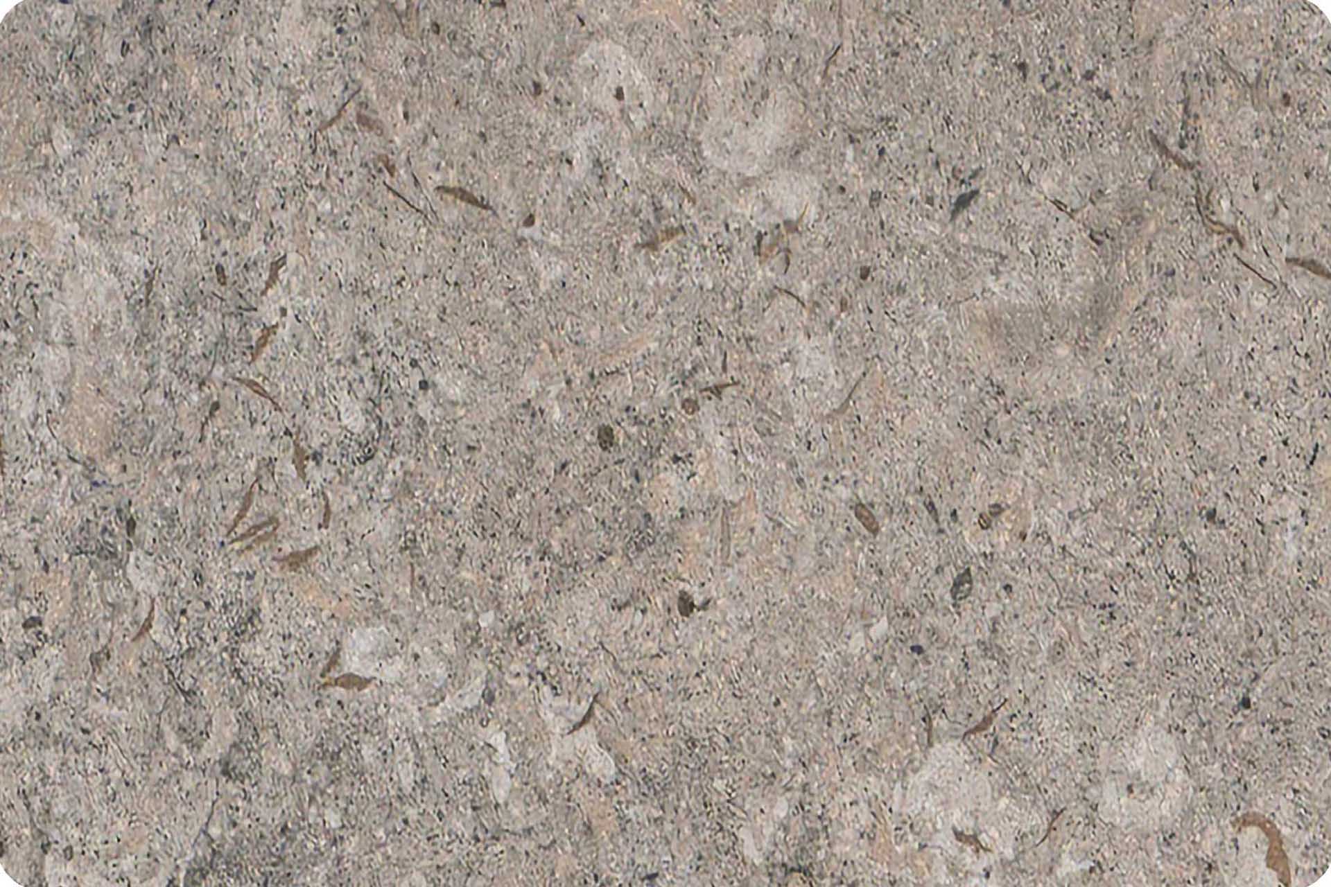 Tischplatte 120x80cm Ecken abgerundet (Radius R50), Dekton pietra grigio (8mm)