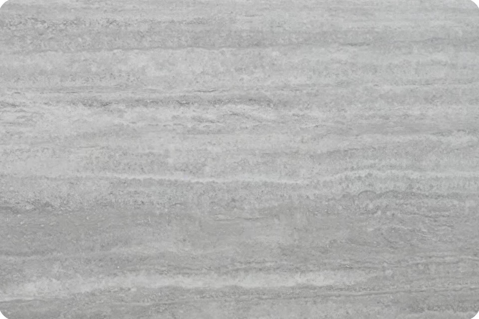 Tischplatte 120x80cm Ecken abgerundet (Radius R50), Keramik travertino silver (6mm)