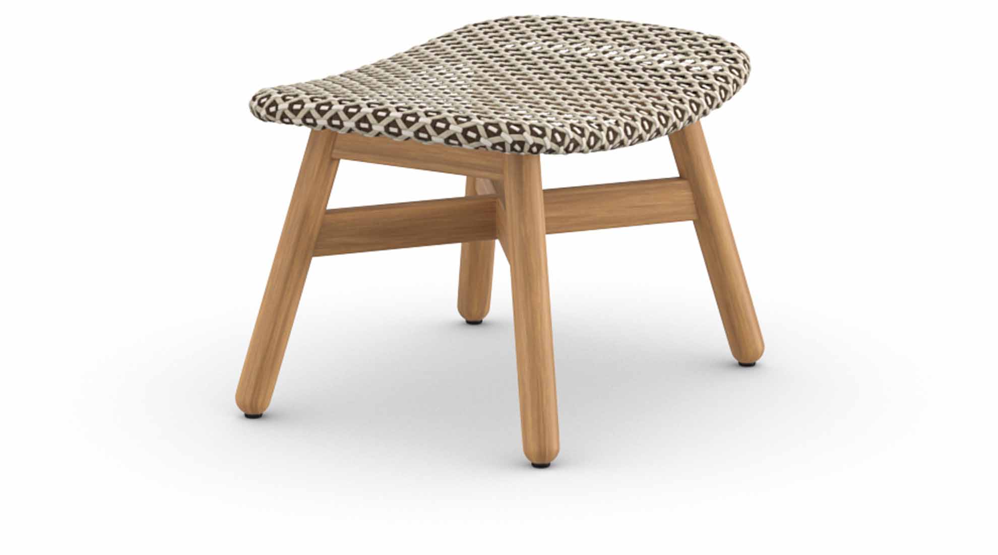 MBRACE Hocker Teak/pepper