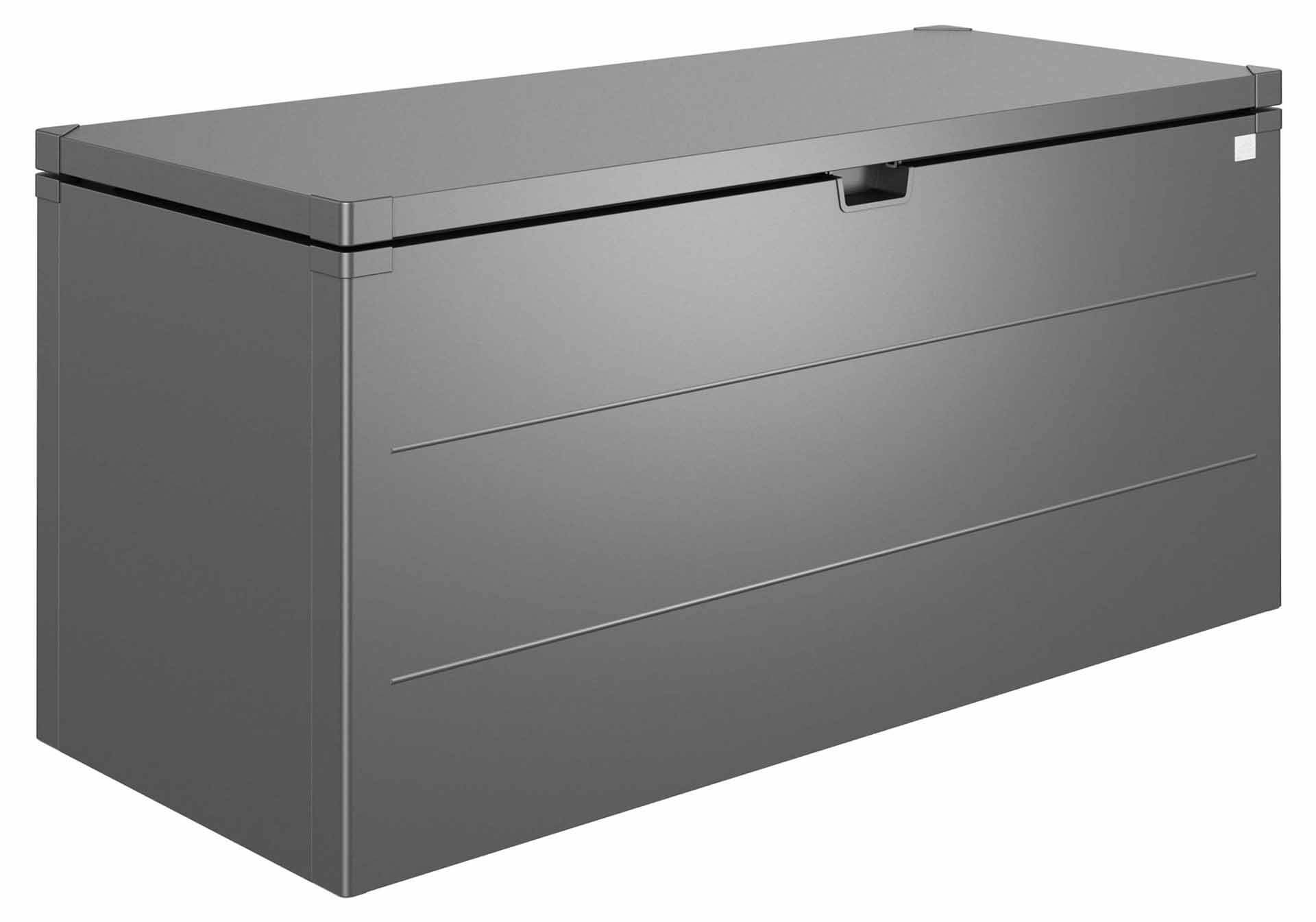 STYLEBOX 170, Kissenbox 170x70x81cm, dunkelgrau-metallic, zerlegt