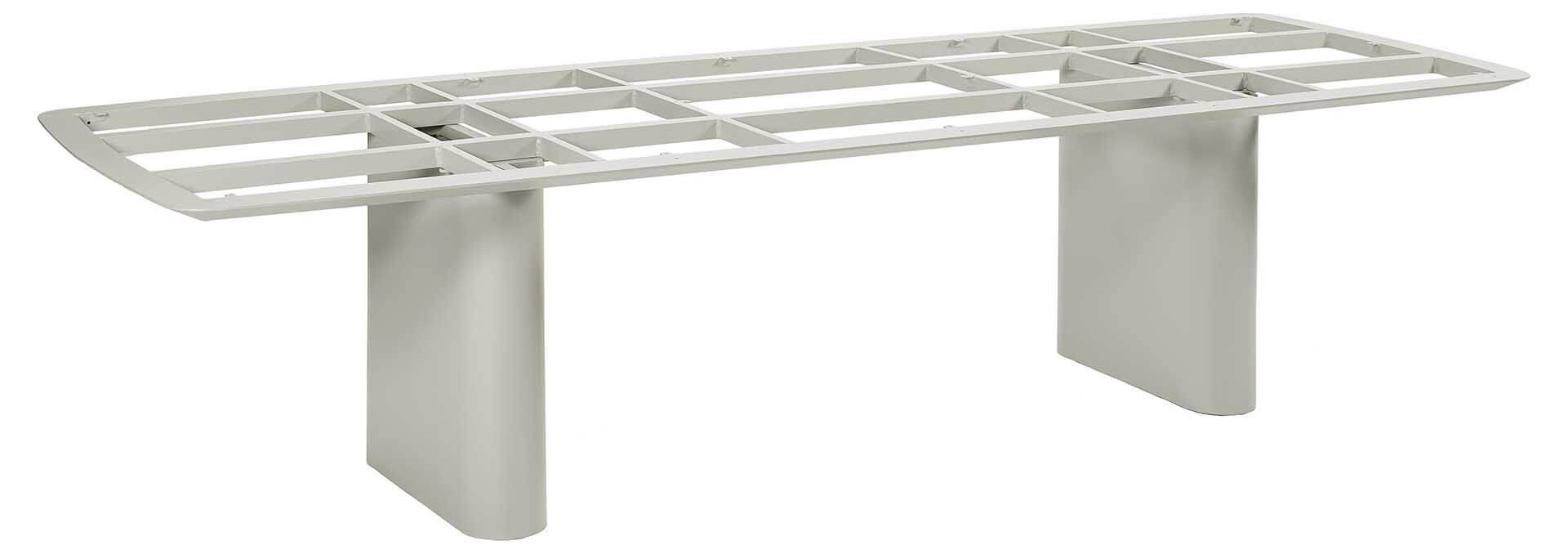 Amorelli Tischgestell für Tischplatten 300x105cm Bootsform, dune