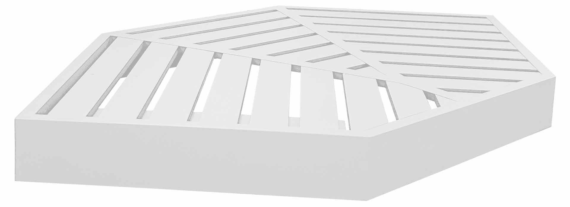 Bari Lounge Modul Ecke, weiß