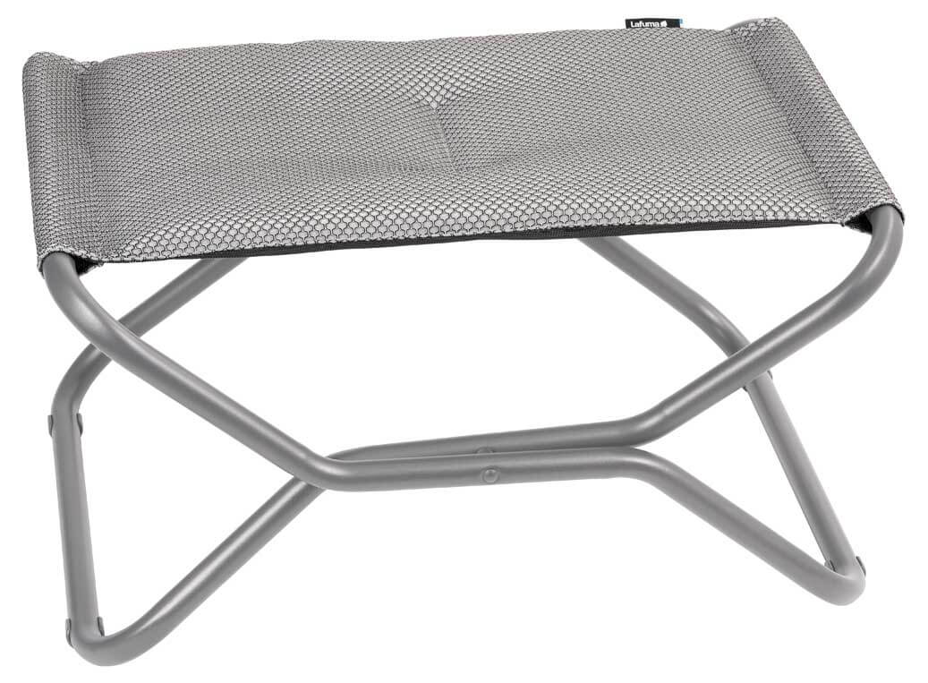 Next Be Comfort Hocker, titane/silver