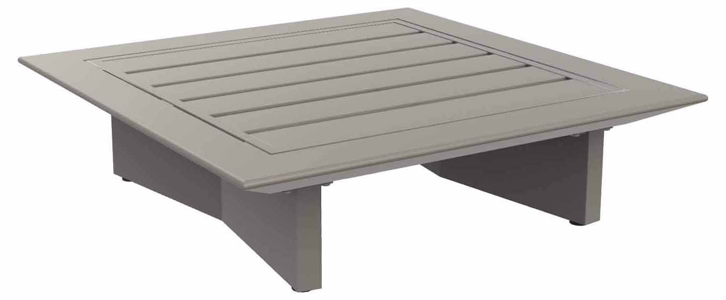 Arbon 1-Sitzer Lounge Basismodul 90x90cm, sand