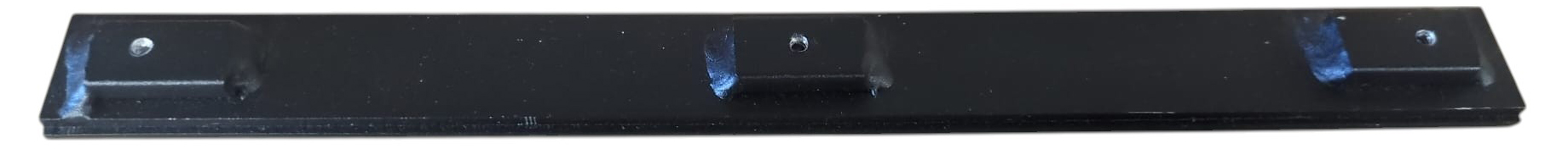 Armlehne L/R zu Benton Stapelsessel, schwarz | Version China alt (mit 3 Erhebungen)