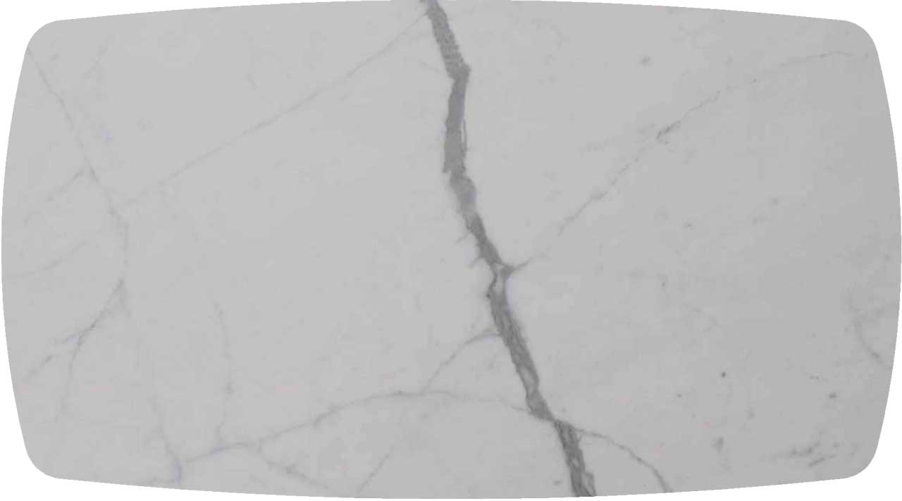 Tischplatte 180x100cm Bootsform, Keramik graduario (6mm + 1mm)