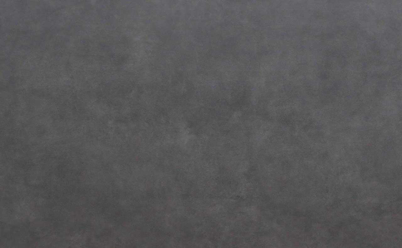 Tischplatte 130x80cm rechteckig, Keramik zement dunkel (6mm)