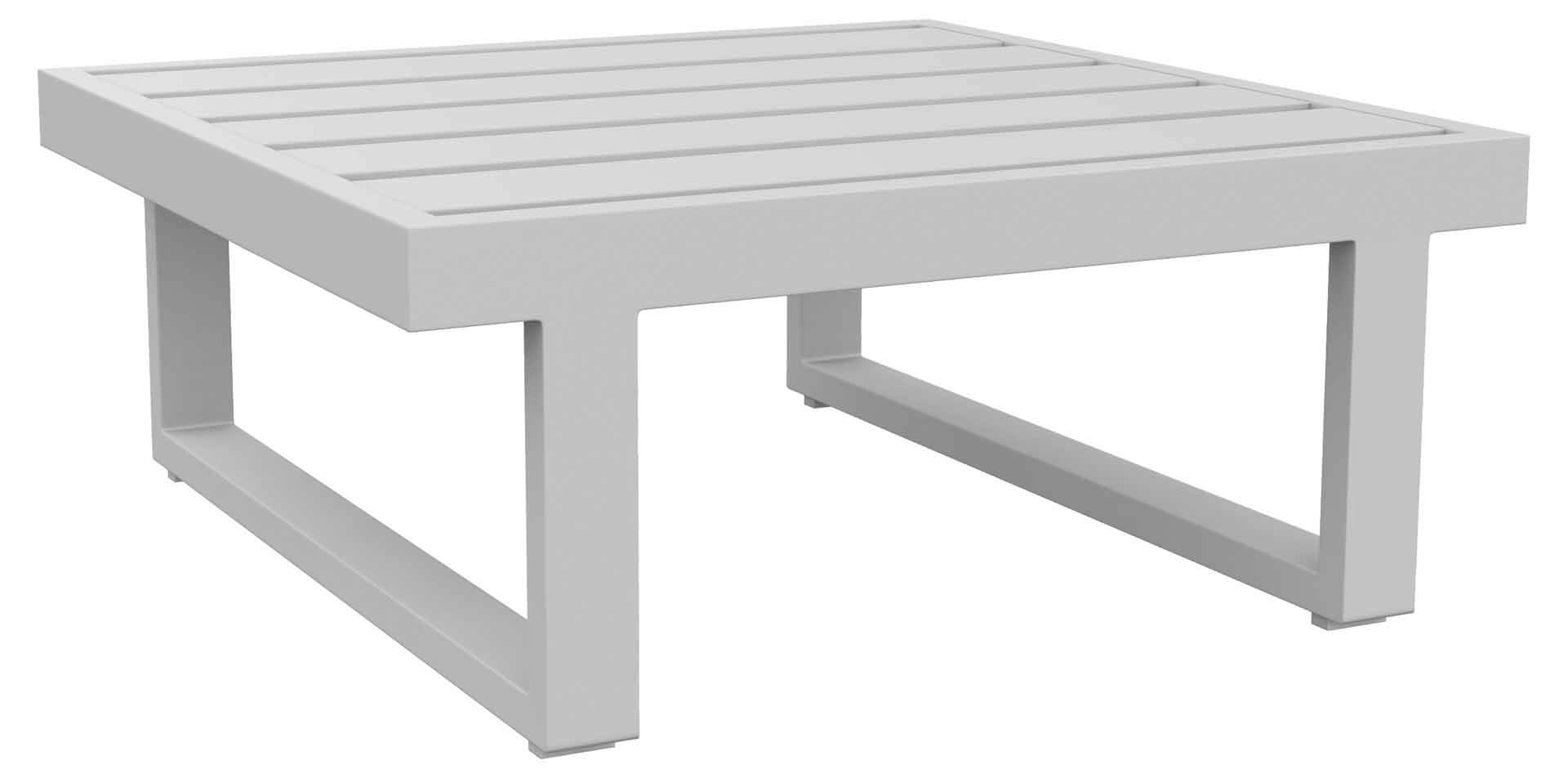 Rao 1-Sitzer Lounge Basismodul 70x70cm, Höhe 32cm, weiß