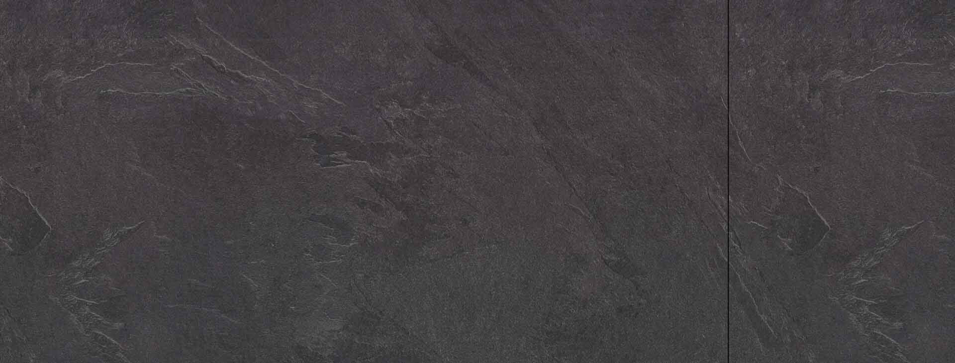 Tischplatte 160/220x90cm rechteckig, HPL carbon grau (10mm)