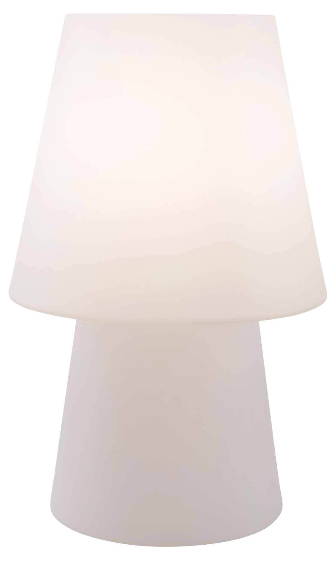 No. 1 LED Leuchte mit RGB Farbwechsel. Höhe 60cm, weiß, mit Fernbedienung