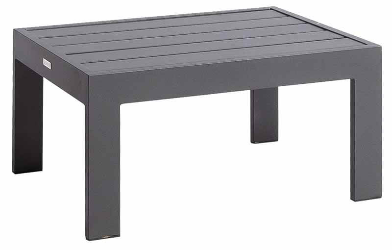 Vigo Lounge Beistelltisch 79x60cm, eisengrau