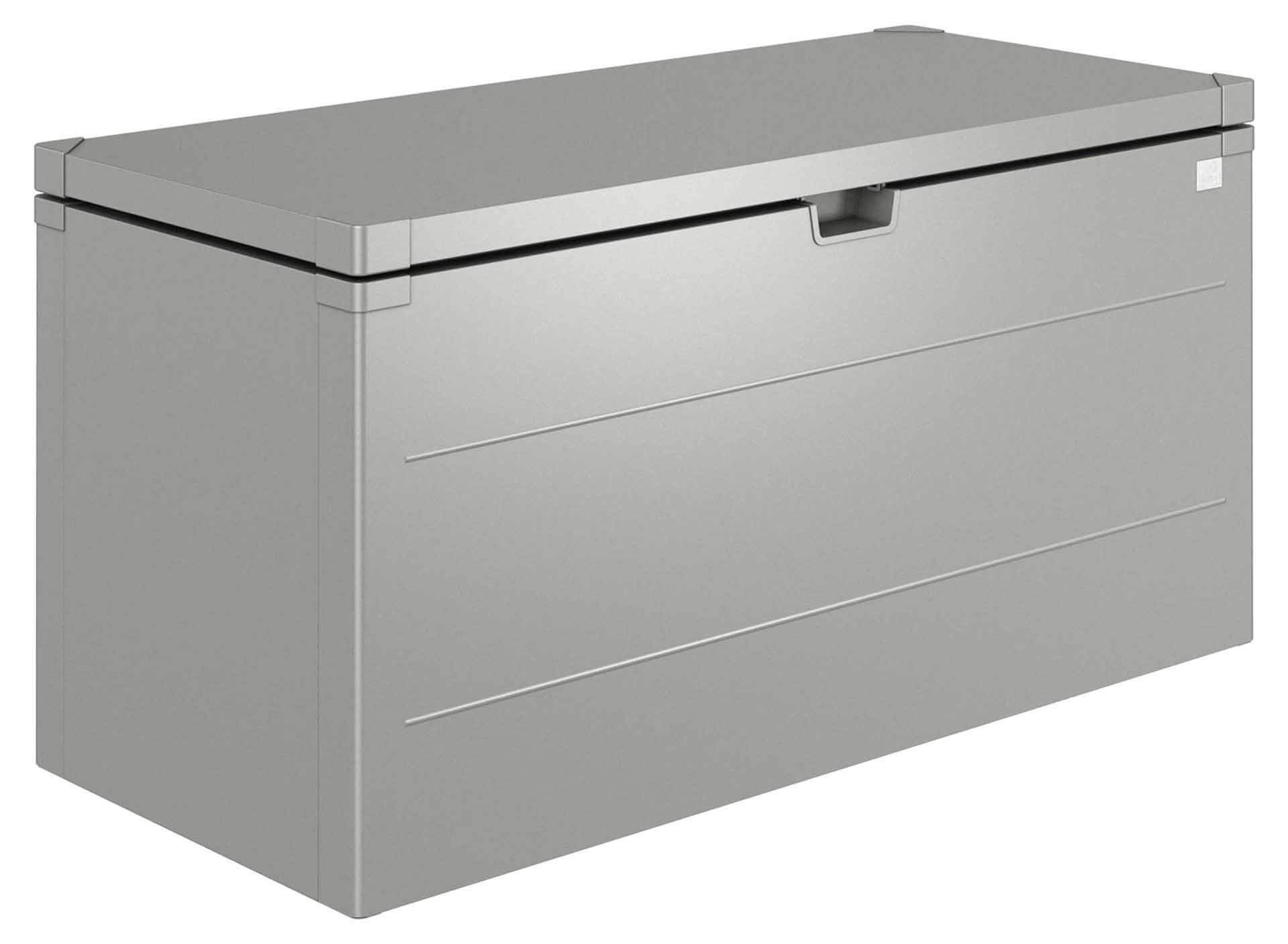 STYLEBOX 140, Kissenbox 140x60x71cm, quarzgrau-metallic, zerlegt