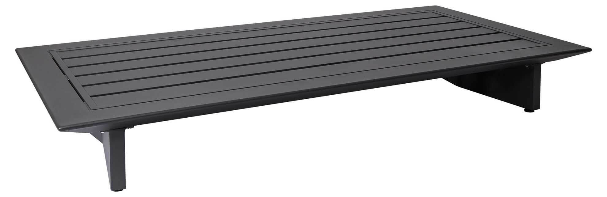 Arbon 2-Sitzer Lounge Basismodul 180x90cm, eisengrau