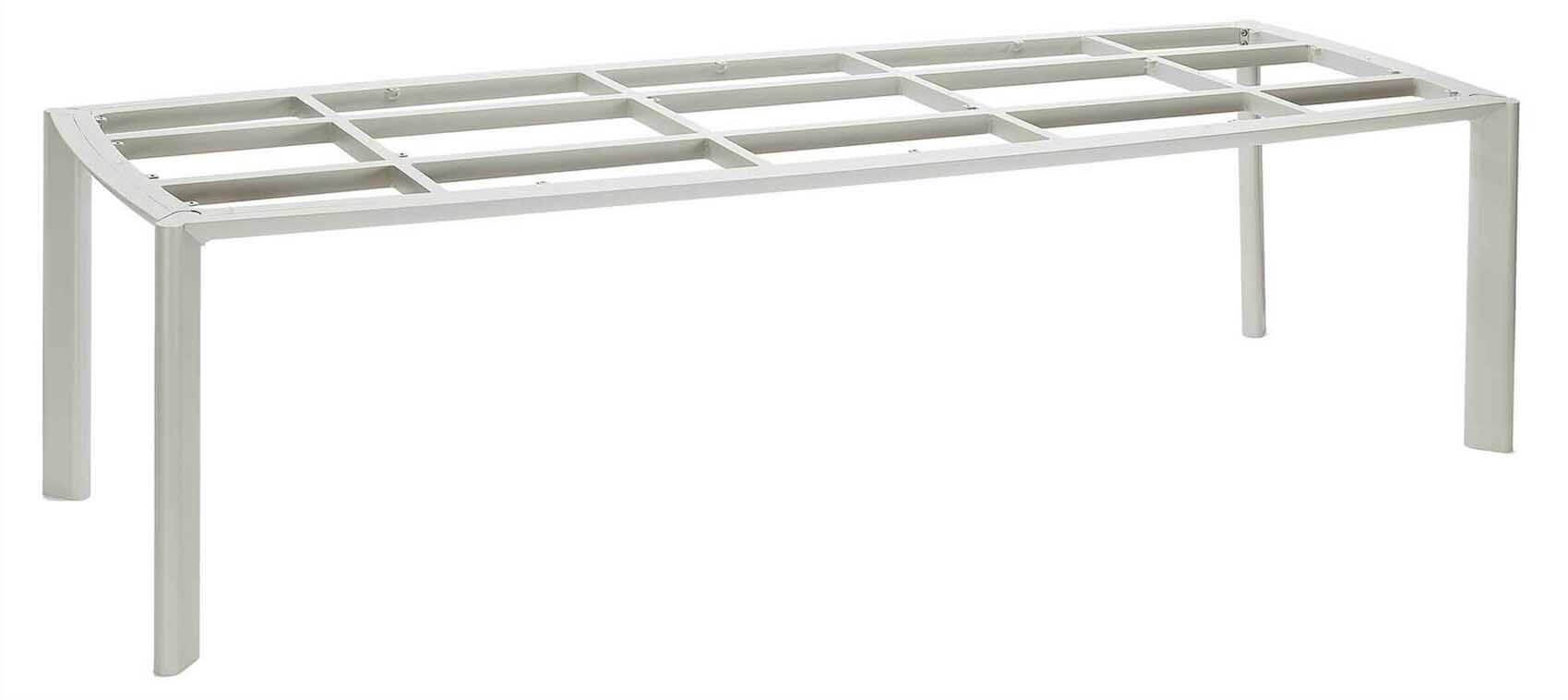 Tofino Tischgestell für Platten 180x100cm Bootsform, dune