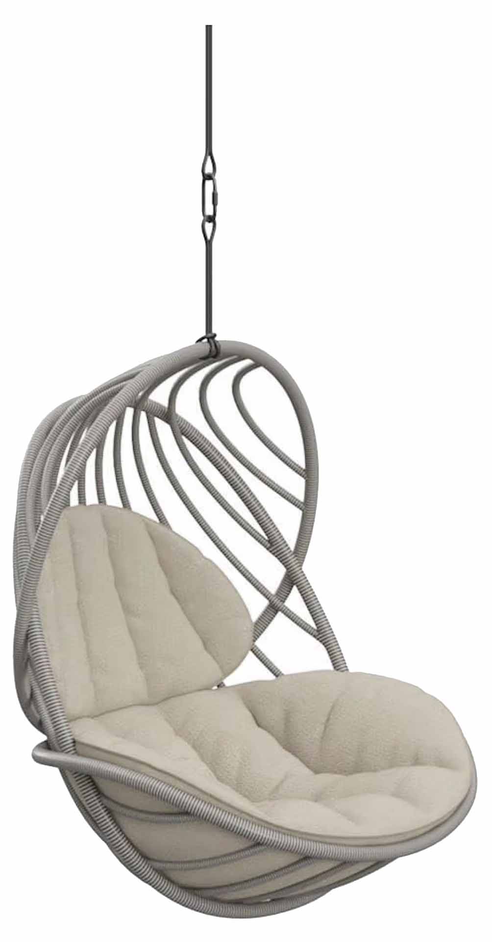 KIDA hängender Sessel inkl. Seil, ease touch