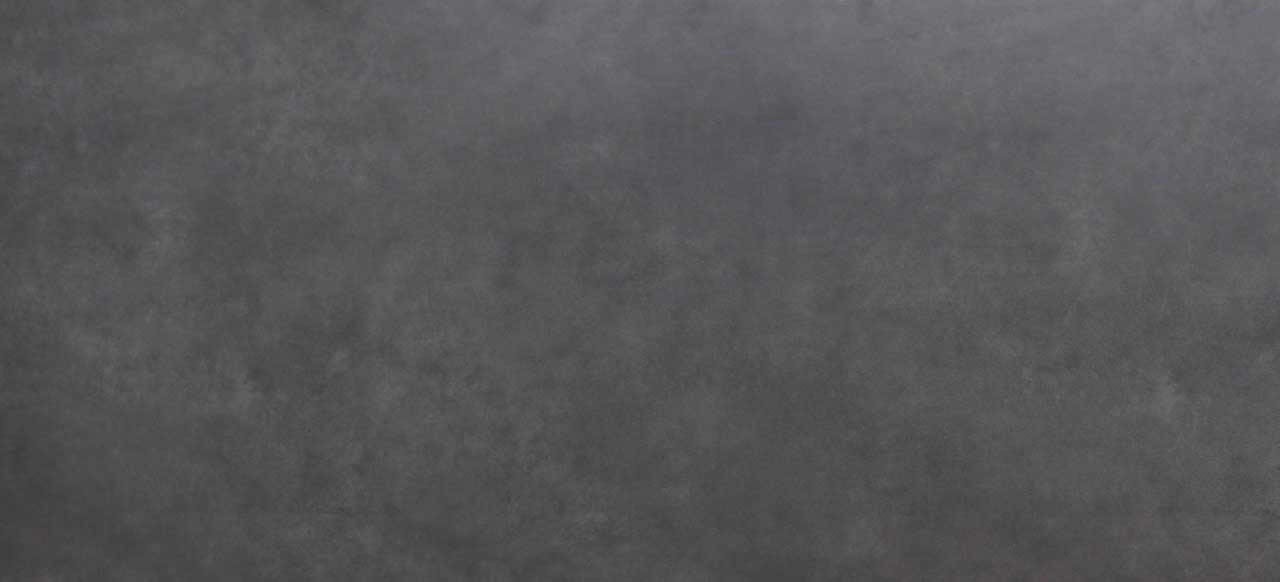 Tischplatte 220x100cm rechteckig, Keramik zement dunkel (6mm)