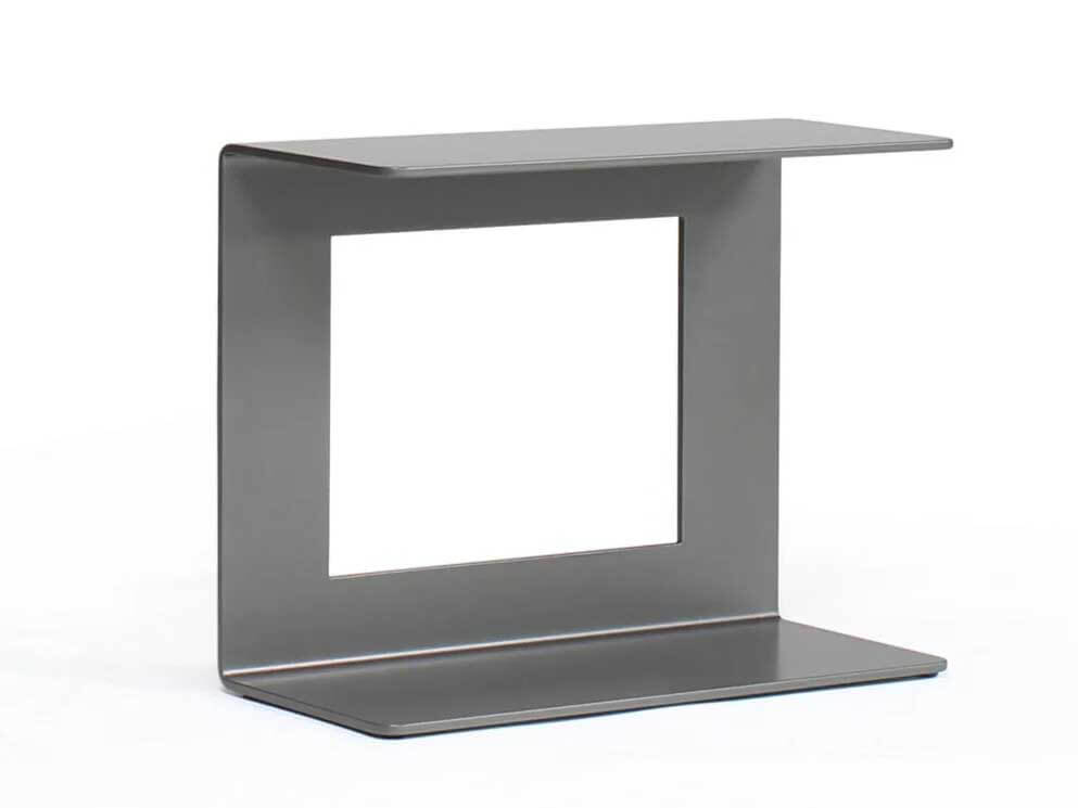 Sway Lounge Beistelltisch 54x25cm, eisengrau