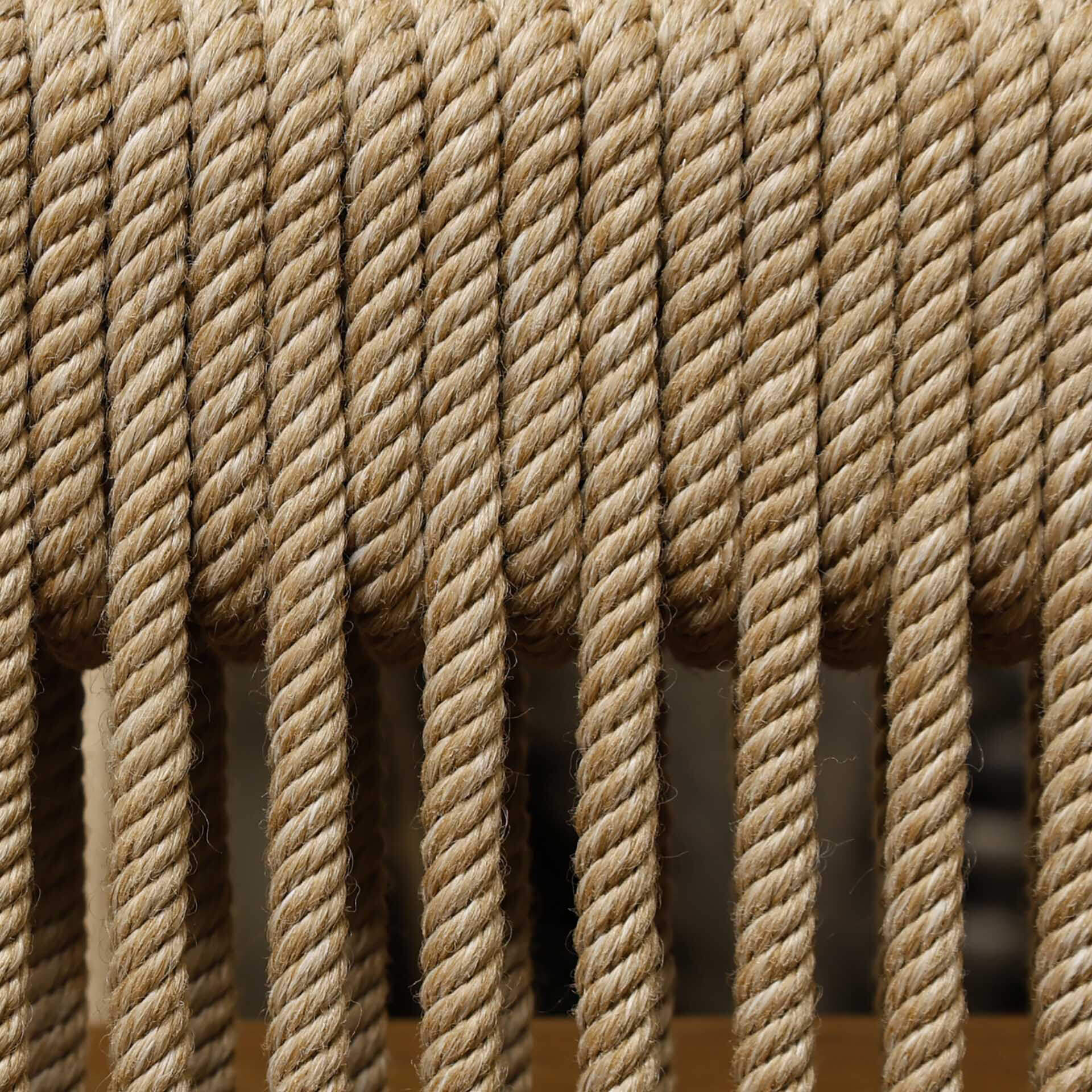 Rope natural twisted