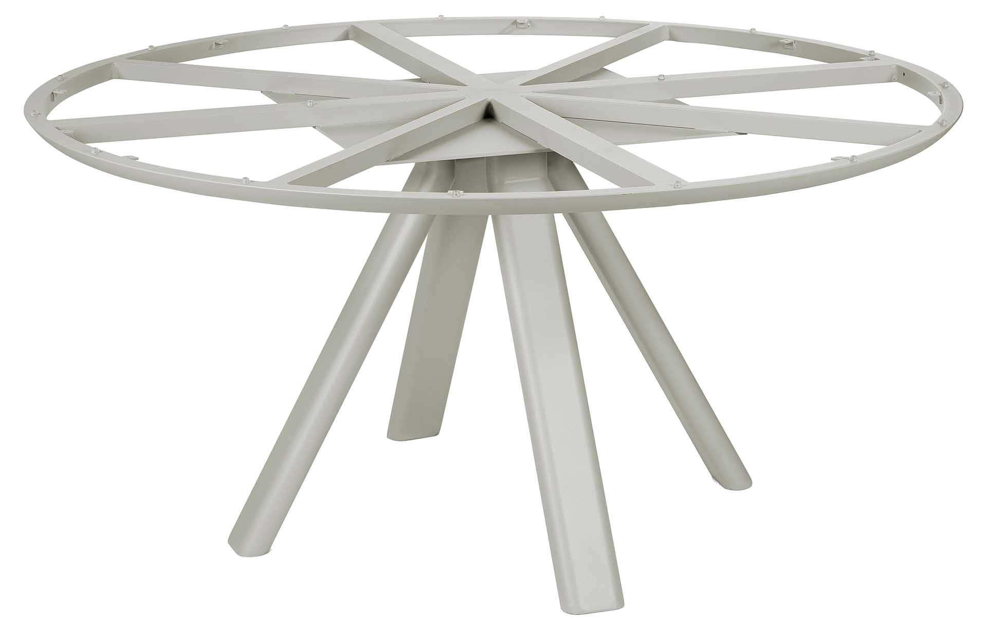 Tofino Tischgestell für Platten Ø 150cm, dune