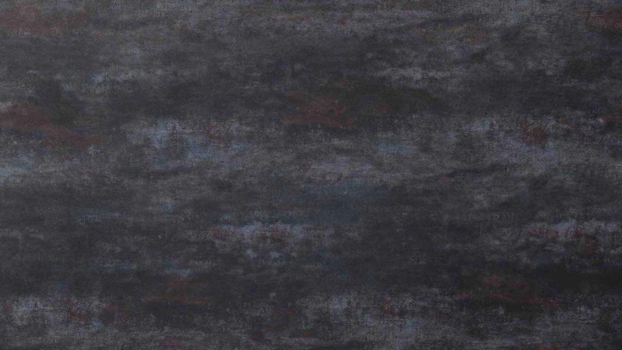 Tischplatte 160x90cm rechteckig, Keramik oxido dark night (6mm)